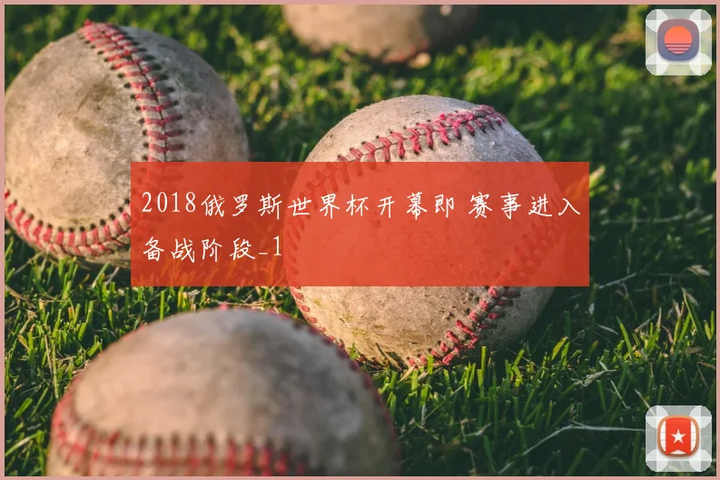 2018俄罗斯世界杯开幕即 赛事进入备战阶段_1